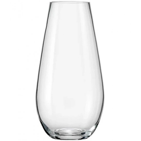 Vaso 7,5x13x25cm Em Cristal Ecológico  